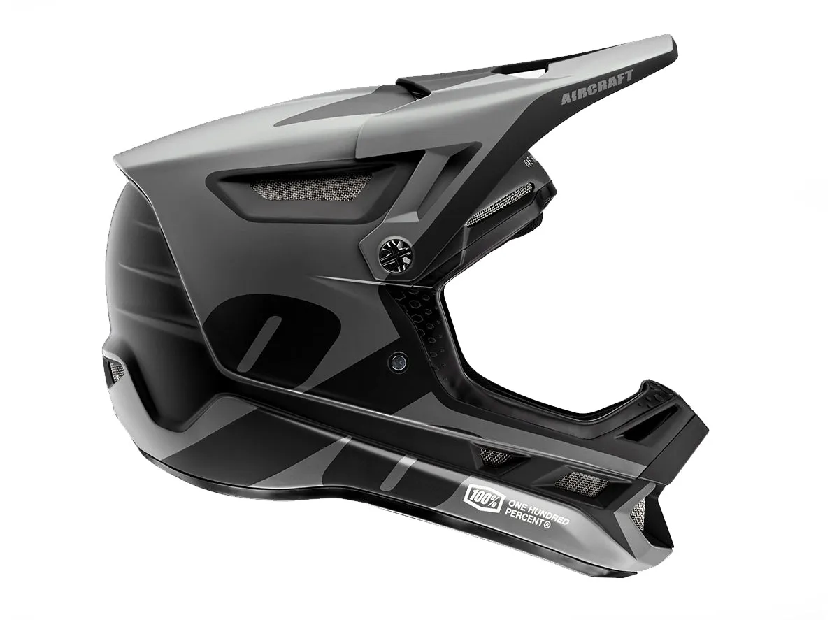100% AIRCRAFT COMPOSITE Full Face Helmet - LTD Black