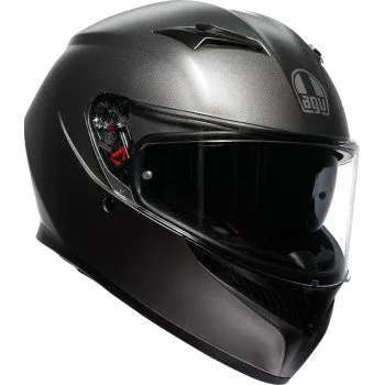 AGV K3 Full Face Bluetooth Helmet Mono Matte Luna Gray