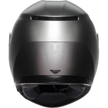 AGV K3 Full Face Bluetooth Helmet Mono Matte Luna Gray