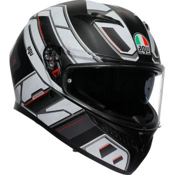 AGV K3 Full Face Bluetooth Helmet Rivia Matte Black/White