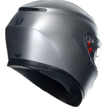 AGV K3 Full Face Helmet Matte Rodio Gray