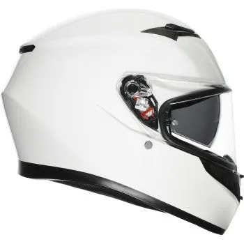 AGV K3 Full Face Helmet Mono White