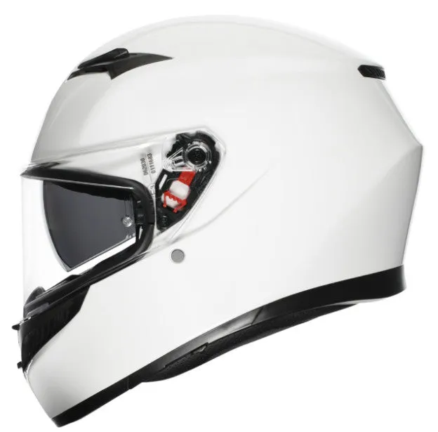 AGV K3 Full Face Helmet Mono White