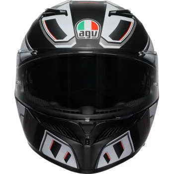 AGV K3 Full Face Helmet Rivia Matte Black/White