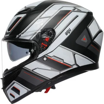 AGV K3 Full Face Helmet Rivia Matte Black/White
