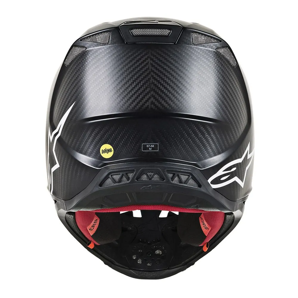 Alpinestars Supertech M10 Carbon Helmet MIPS Gloss Black