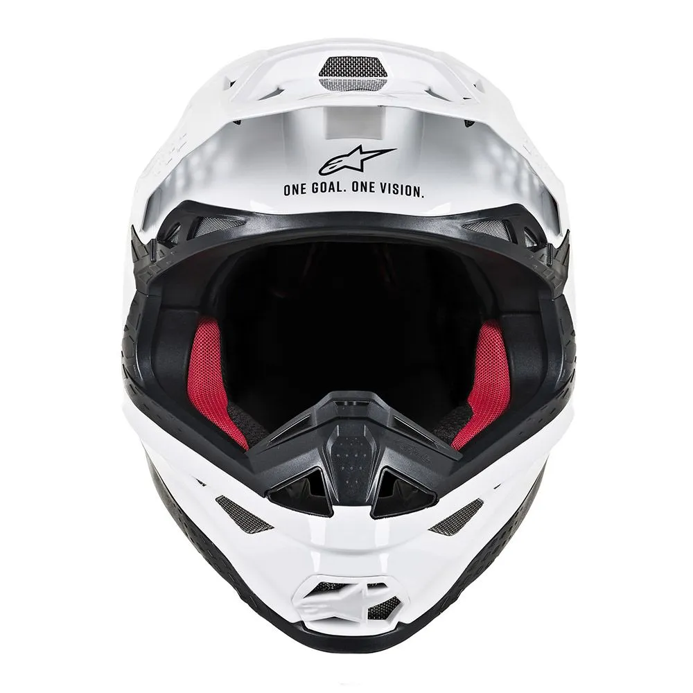 Alpinestars Supertech M10 Helmet Gloss White