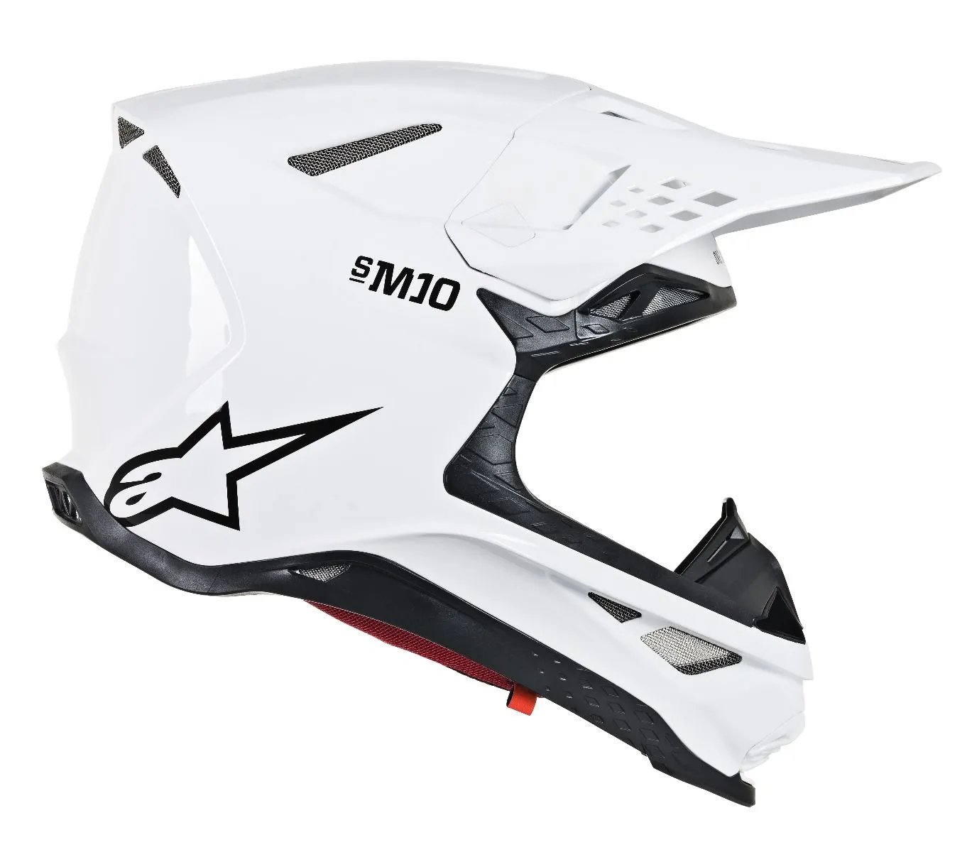 Alpinestars Supertech M10 Helmet Gloss White