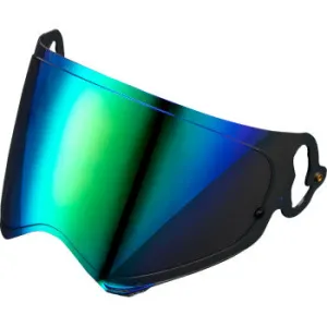 Arai XD5 Helmet Shield Pinlock Prepared Light Tint/Green Mirror
