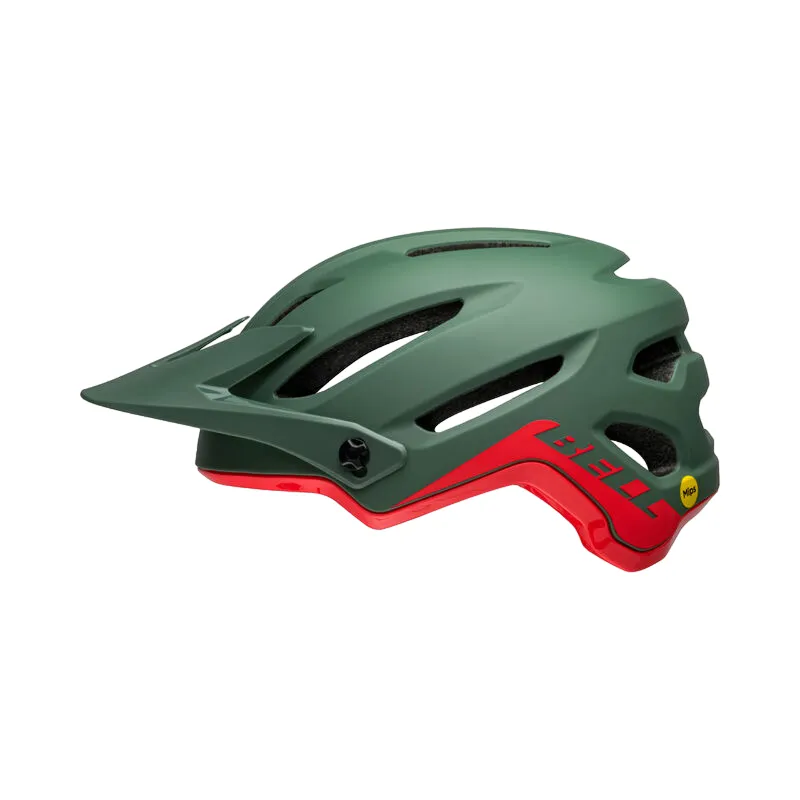 Bell 4Forty MIPS MTB Helmet - Matt Gloss Dark Green-Infrared