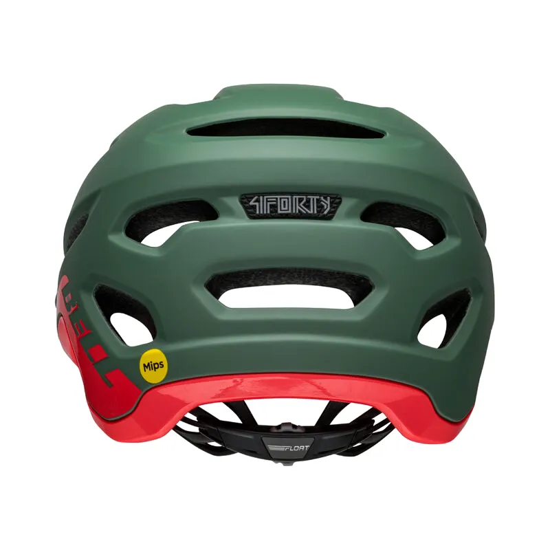 Bell 4Forty MIPS MTB Helmet - Matt Gloss Dark Green-Infrared