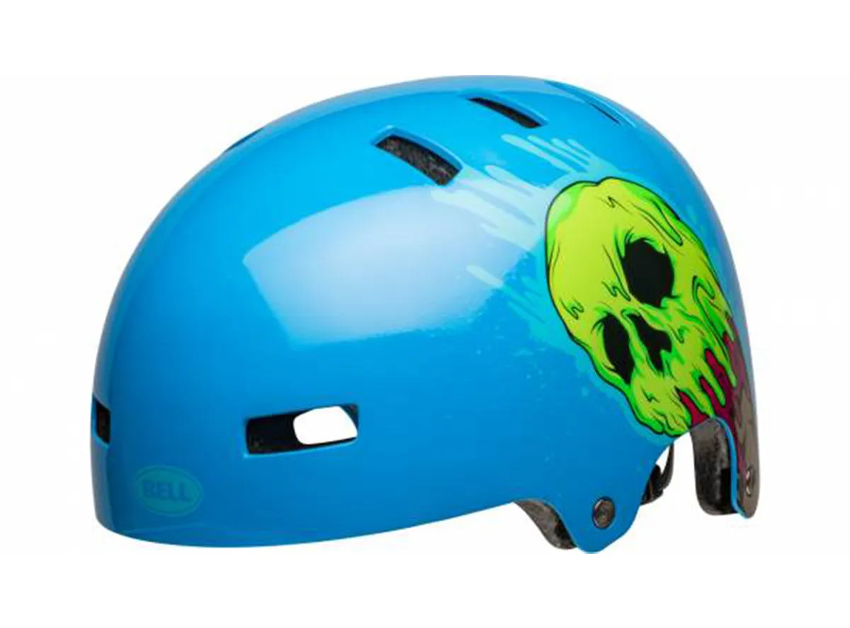 Bell Local BMX Helmet - Ice Scream Gloss Blue