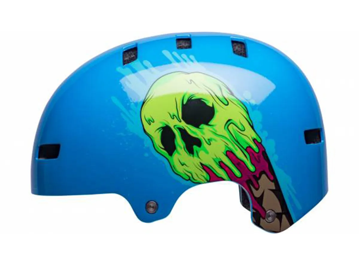 Bell Local BMX Helmet - Ice Scream Gloss Blue
