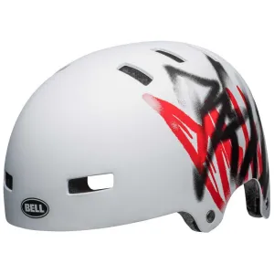 Bell Local BMX Helmet - Scribble Matt White