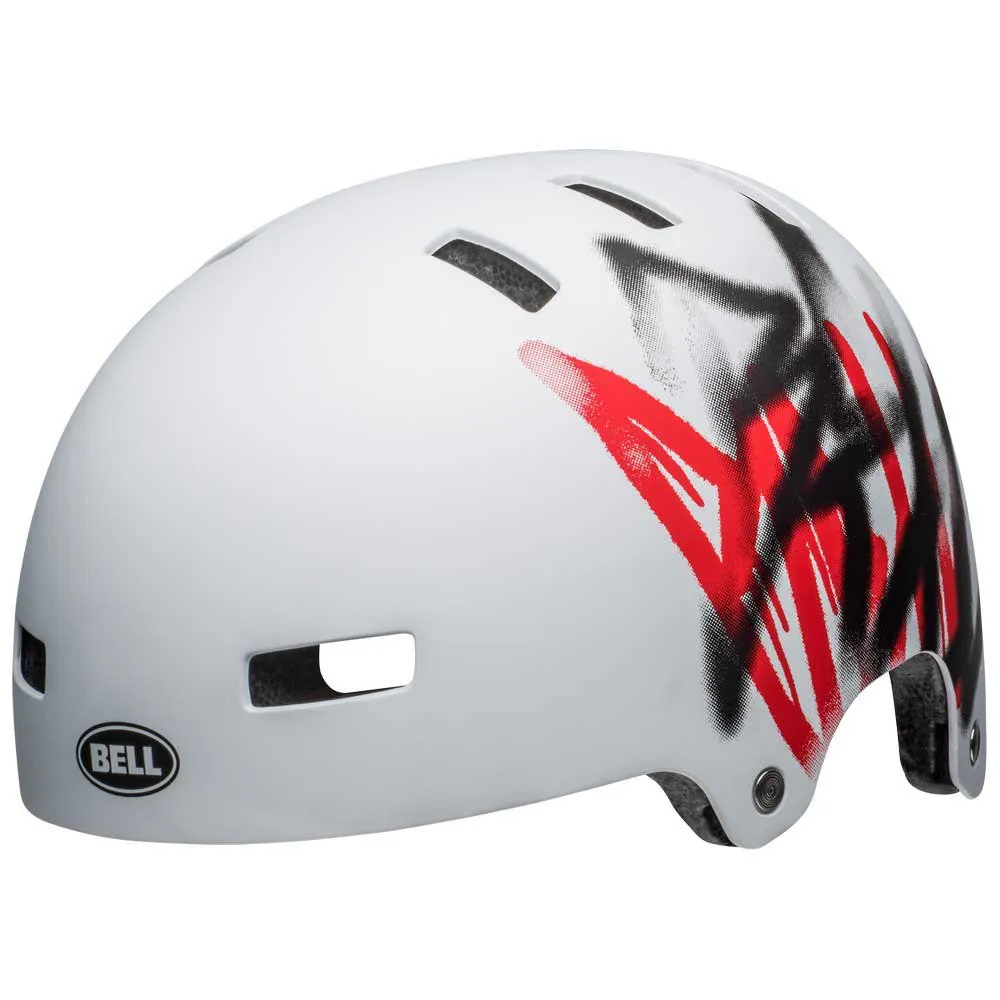 Bell Local BMX Helmet - Scribble Matt White