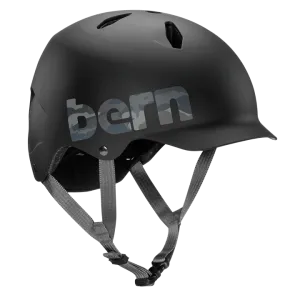Bern Bandito EPS Helmet - Youth - Matt Black-Camo Logo