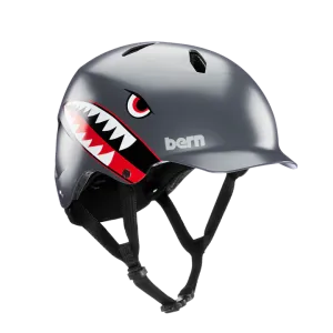 Bern Bandito EPS Helmet - Youth - Satin Gray Flying Tiger