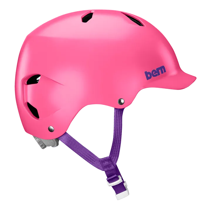 Bern Bandito EPS Helmet - Youth - Satin Pink