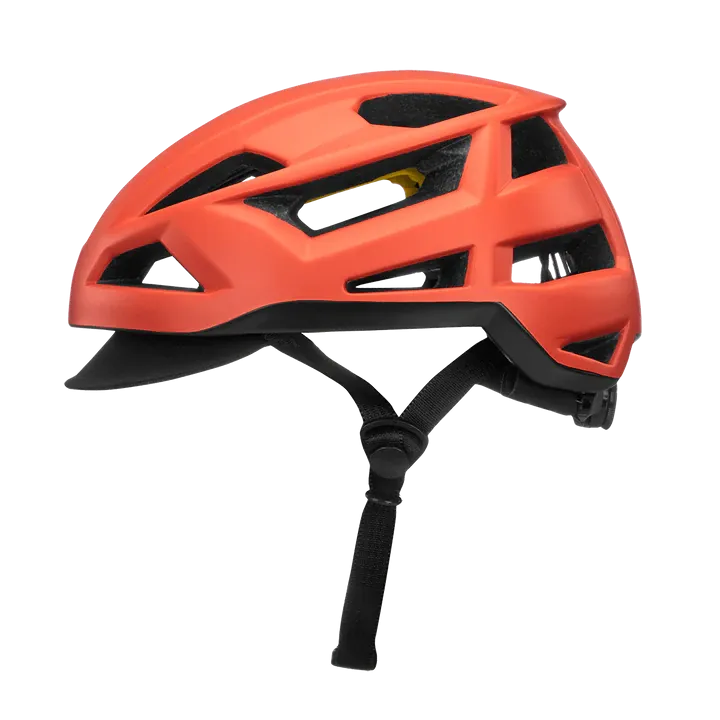 Bern FL-1 Pave MIPS Helmet with Visor - Matt Red Type