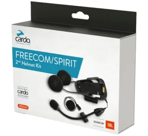 Cardo Freecom X/ Spirit Second Helmet Kit with JBL Speakers