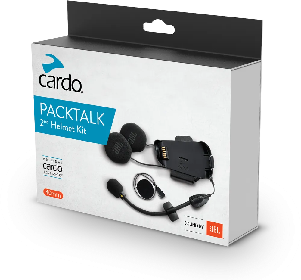 Cardo Packtalk Bold Second Helmet Kit with JBL Speakers