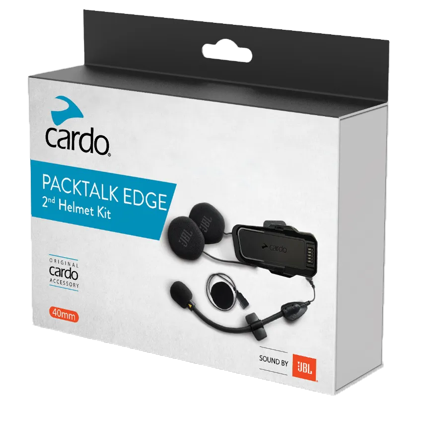Cardo Packtalk Edge Second Helmet Kit with JBL Speakers