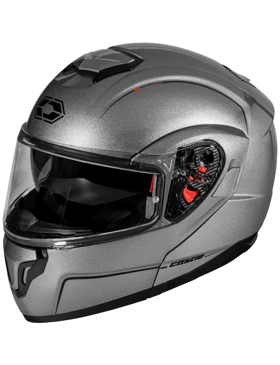 Castle X Atom SV Modular Snow Helmet Gloss Titanium