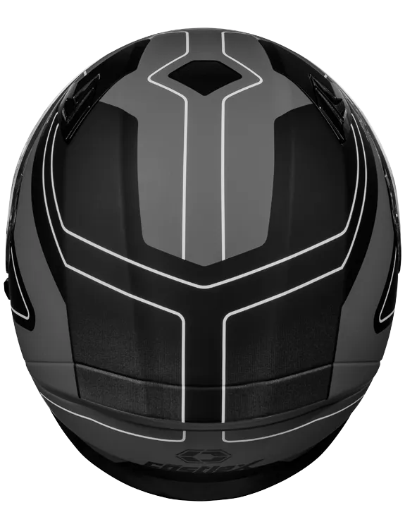 Castle X CX390 Full Face Snow Helmet Atlas Matte Charcoal Electric Shield