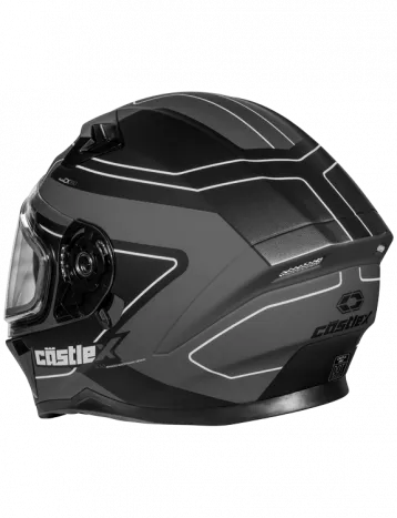 Castle X CX390 Full Face Snow Helmet Atlas Matte Charcoal