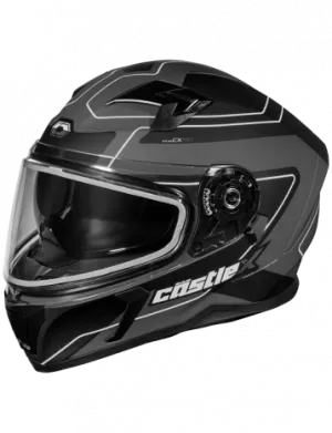Castle X CX390 Full Face Snow Helmet Atlas Matte Charcoal
