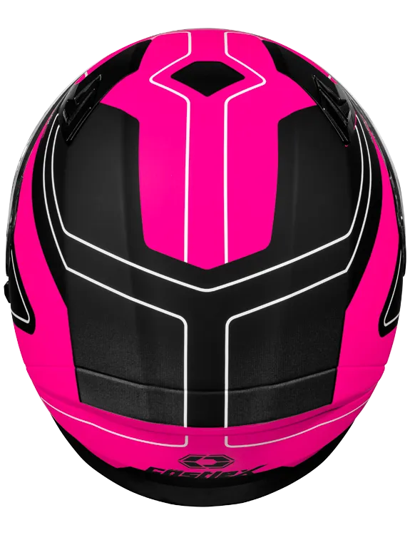 Castle X CX390 Full Face Snow Helmet Atlas Matte Pink Electric Shield
