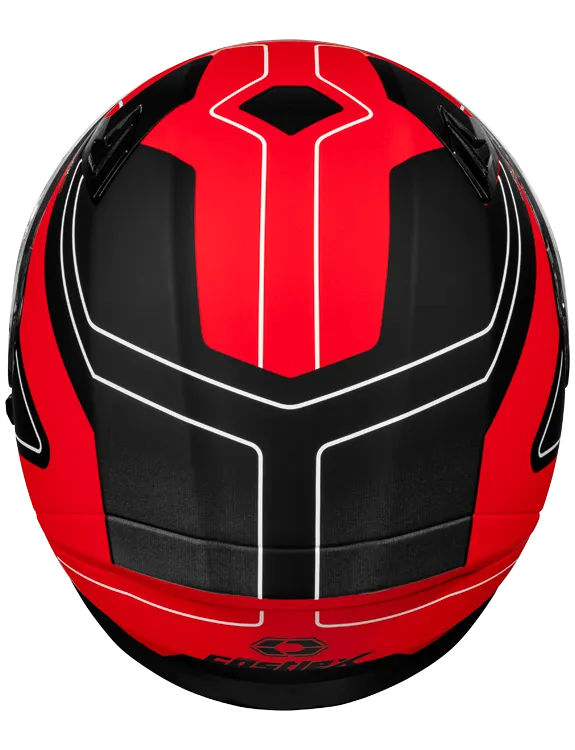 Castle X CX390 Full Face Snow Helmet Atlas Matte Red