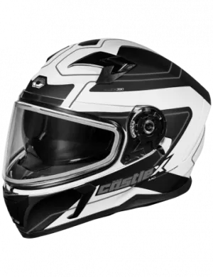 Castle X CX390 Full Face Snow Helmet Atlas Matte White