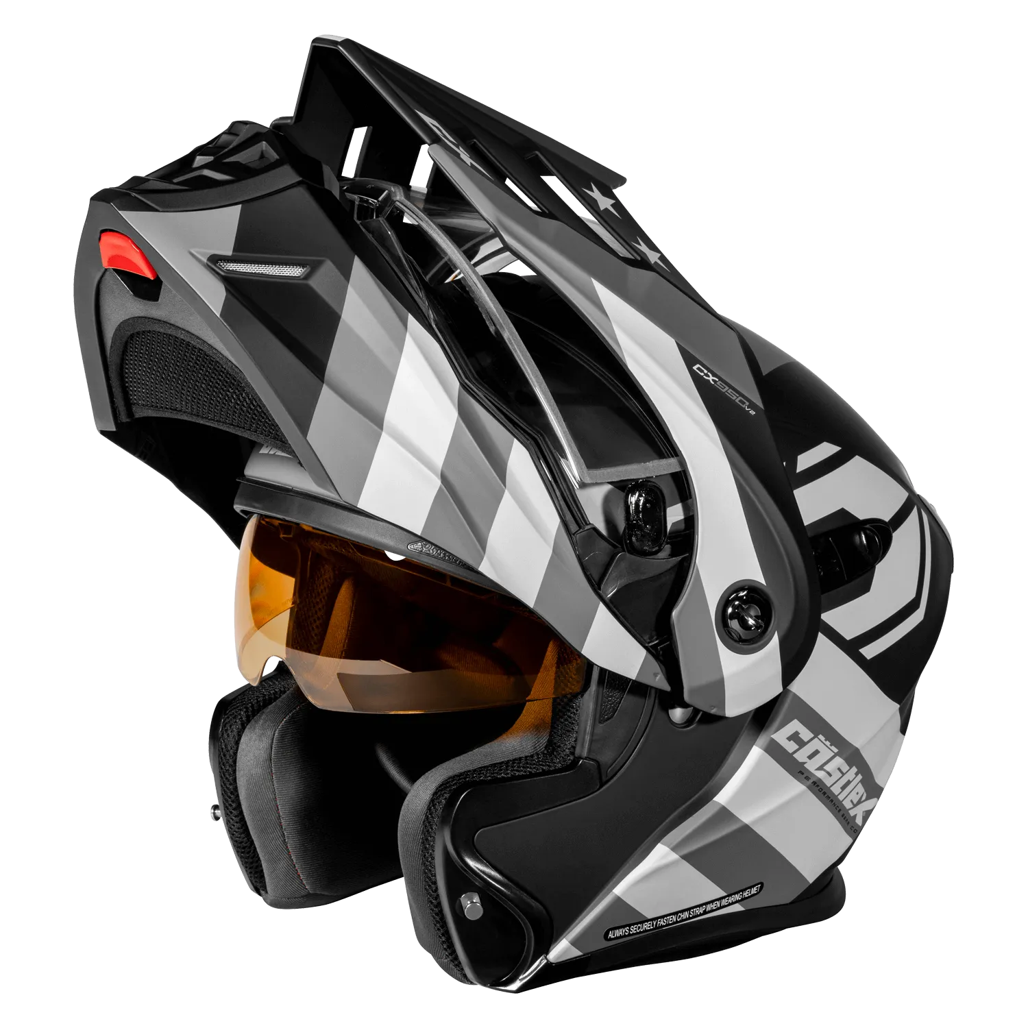 Castle X CX950 V2 Electric Snow Helmet General Matte Black Silver