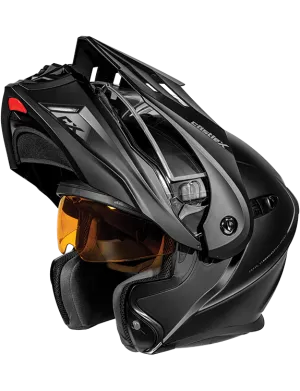 Castle X CX950 V2 Modular Electric Snow Helmet Matte Black