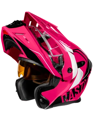 Castle X CX950 V2 Modular Electric Snow Helmet Wake Pink