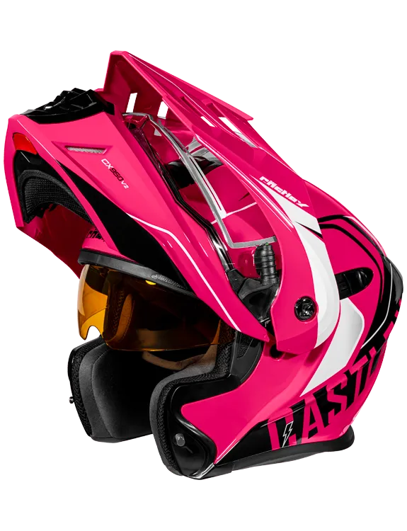 Castle X CX950 V2 Modular Electric Snow Helmet Wake Pink
