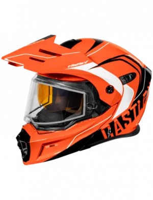 Castle X CX950 V2 Modular Snow Helmet Wake Flo Orange Black