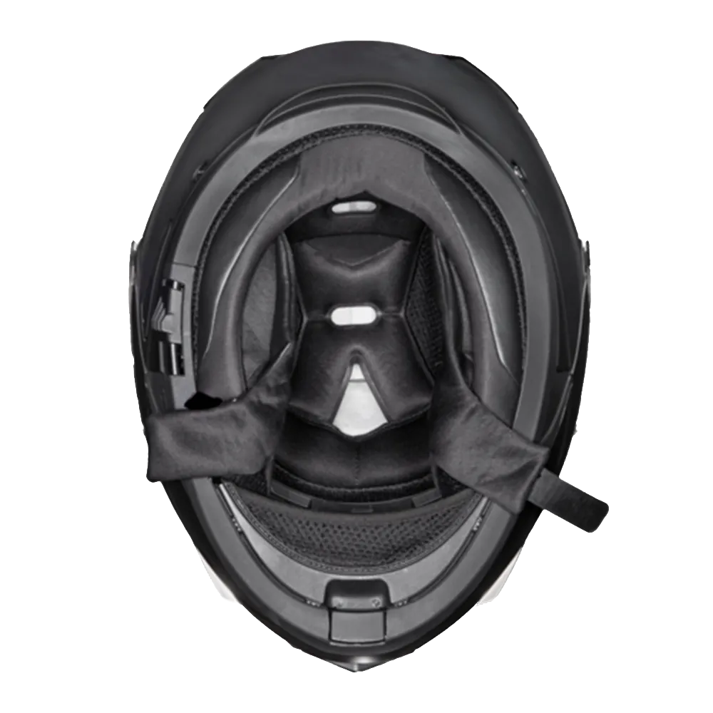 Daytona Glide Modular Motorcycle Helmet - DOT Approved, Bluetooth Ready, Dual Visor, Men/Women/Youth - Hi-Gloss White