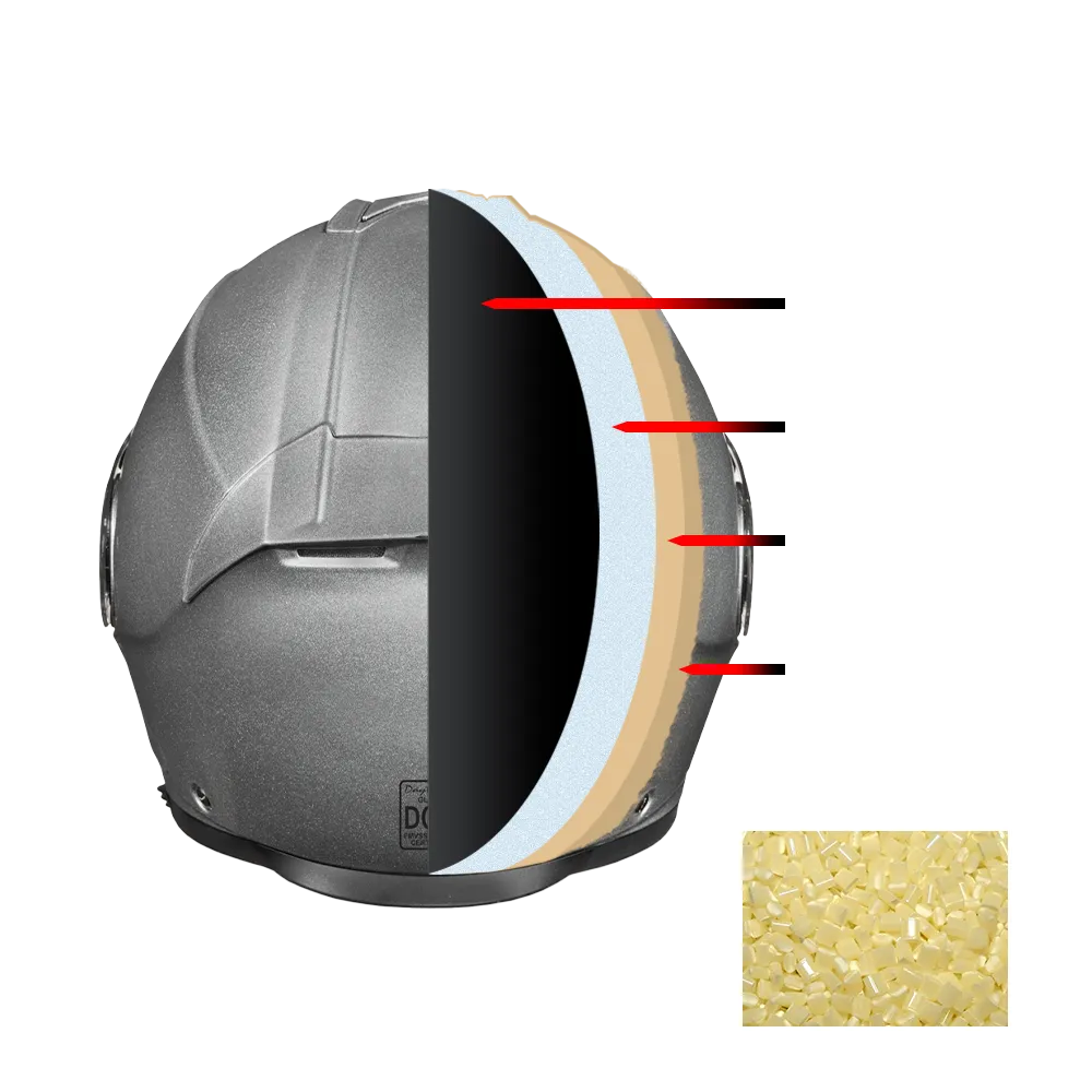 Daytona Glide Modular Motorcycle Helmet - DOT Approved, Bluetooth Ready, Dual Visor, Men/Women/Youth- Silver Metallic