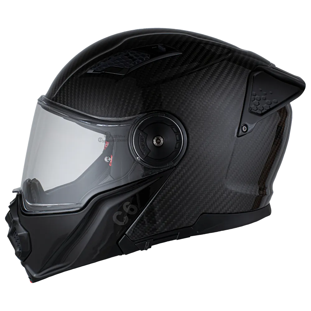 D.O.T. & ECE Daytona C6- Grey Carbon Fiber