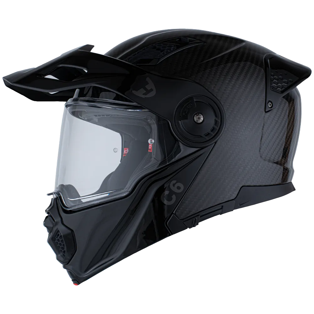 D.O.T. & ECE Daytona C6- Grey Carbon Fiber