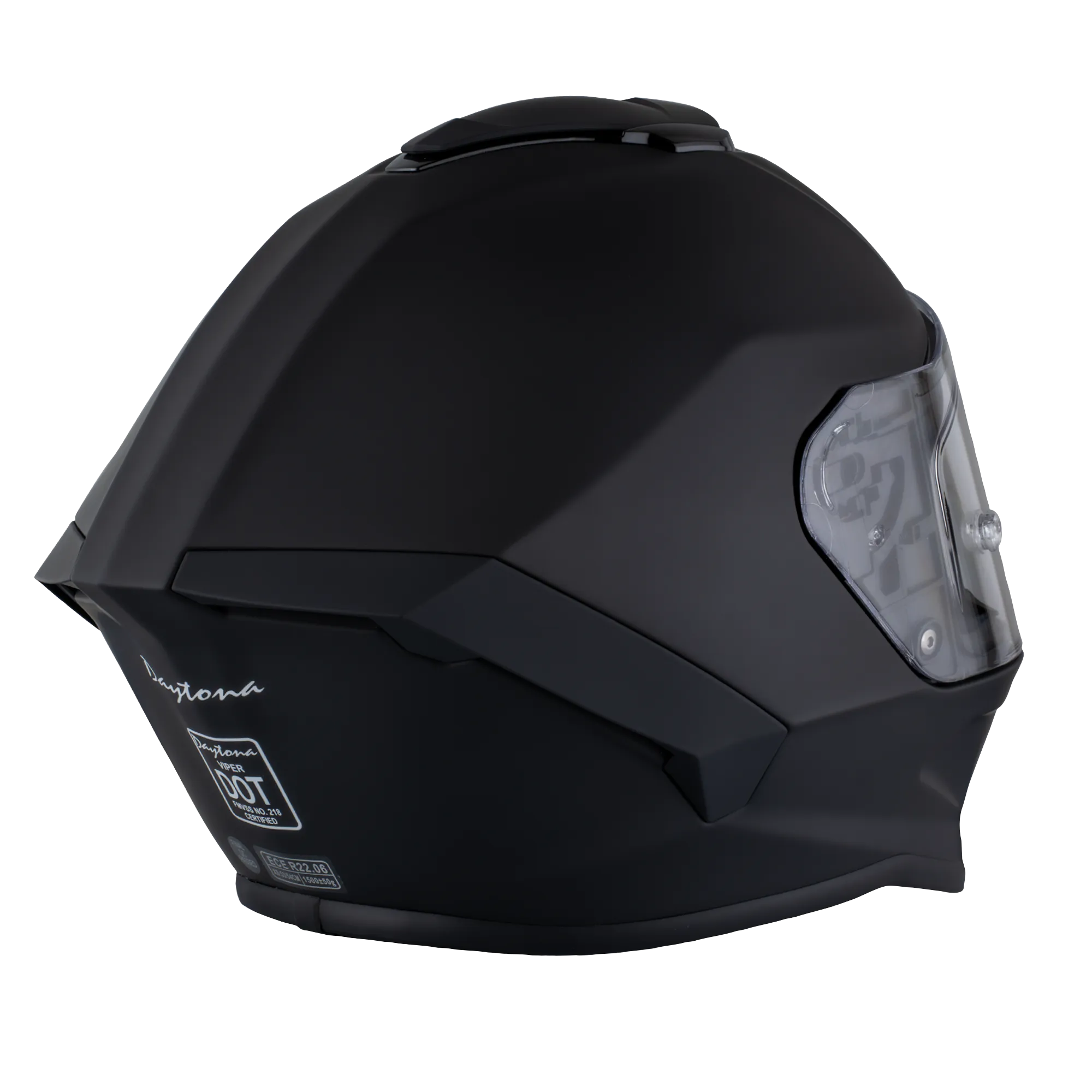 D.O.T. & ECE Daytona Viper- Dull Black