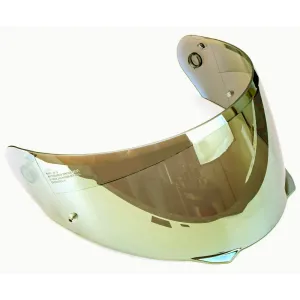 fits Harley Davidson H35 Pinlock Shield Gold Mirror
