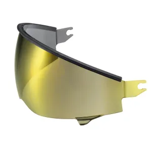fits Harley Davidson Pilot II Helmet Sunvisor Gold Mirror