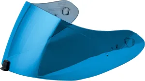 fits Harley Davidson X09 Helmet Blue Mirror Shield