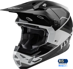 Fly Racing Formula CP Rush Off Road Helmet Grey Black White Size 2XL