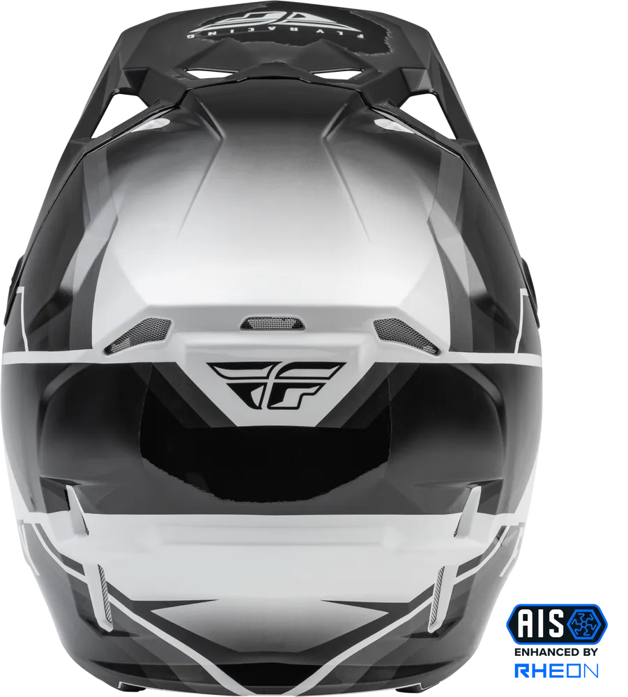 Fly Racing Formula CP Rush Off Road Helmet Grey Black White Size 2XL