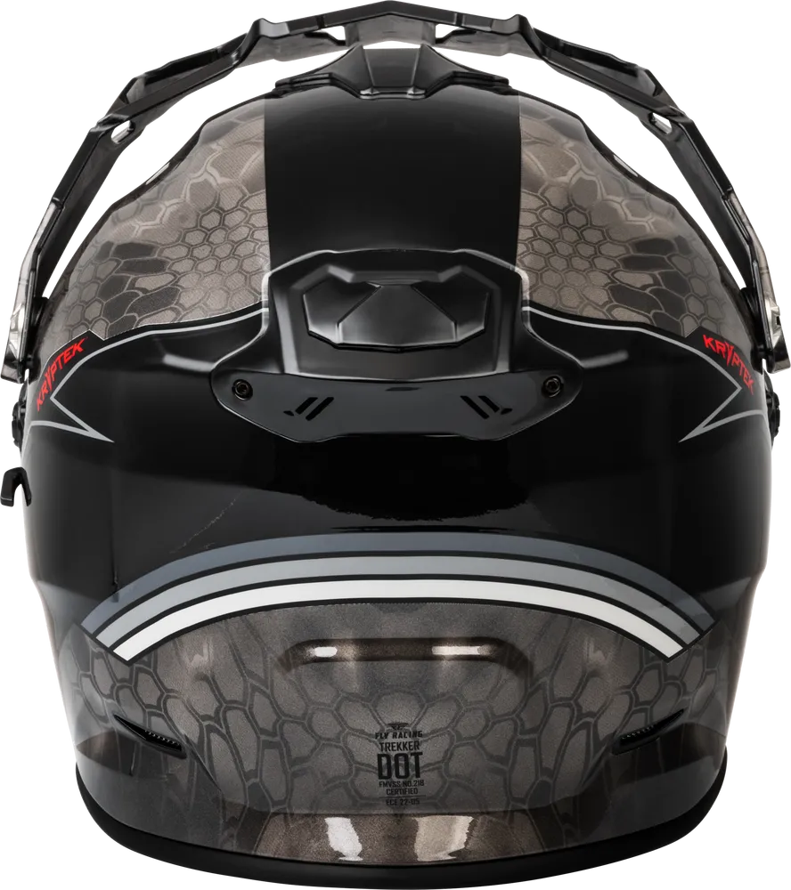 Fly Racing Trekker Conceal Snow Helmet Black Electric Shield