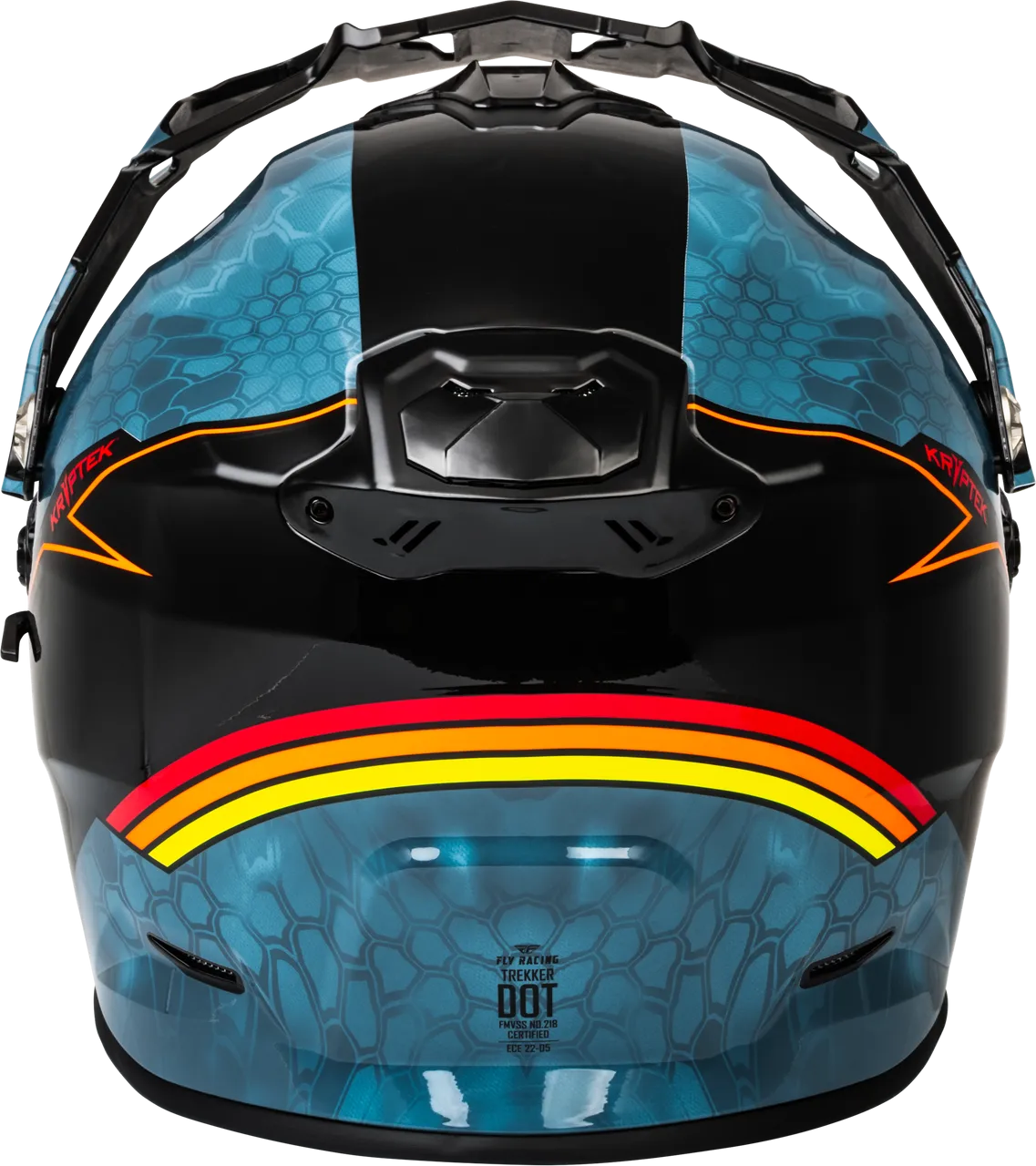 Fly Racing Trekker Conceal Snow Helmet Blue Electric Shield